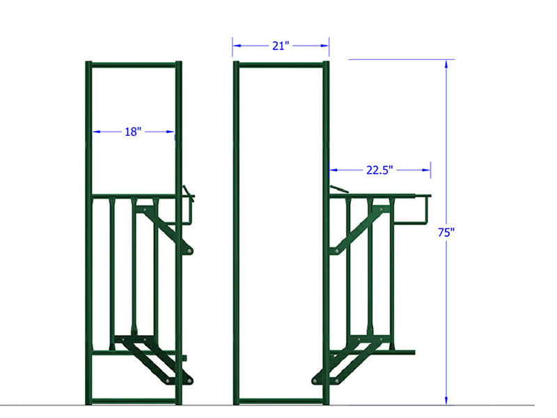 LE60 Calf Side Tilt Gate