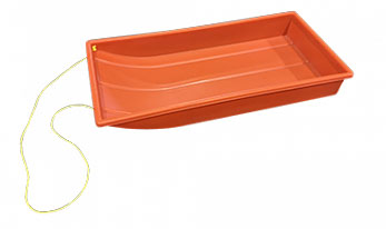 AC6000590 Calf Sled 49x24x6 Orange