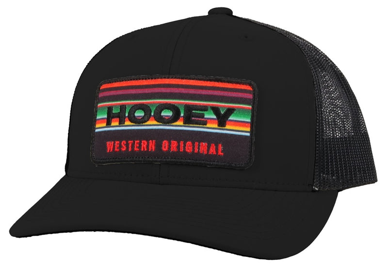 CL2135T Cap- Hooey "Horizon" Black w/ Multi Colour Patch OSFA