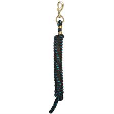 TK35-2100-10'-C3 Lead Rope Poly 5/8"x10' Brass Snap