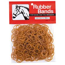 TK65-2241--Chestnut Braiding Bands Rubber for Mane/Tail