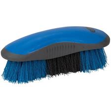 TK65-2059--Blue/Blk Brush Dandy Stiff Curved Plastic