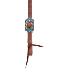 TK10036-01-06 Headstall Siding Ear Turg Flower Buckle