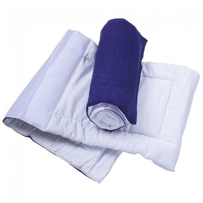 AC67-8016-12"x32"-White Leg Wrap Deluxe Quilted Combo