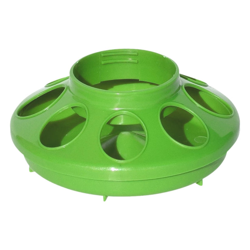 AC677011--Lime Poultry Feeder base 2 lbs enclosed