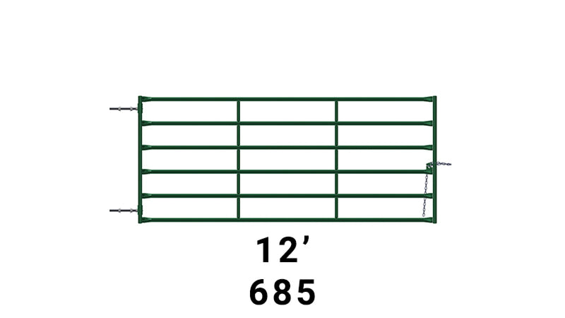 LE685 Heavy Duty Gate-12' x 5'