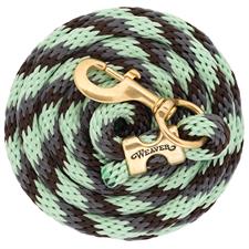 TK35-2100-10'-437 Lead Rope Poly 5/8"x10' Brass Snap