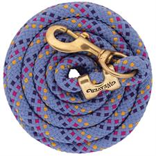 TK35-2100-10'-438 Lead Rope Poly 5/8"x10' Brass Snap