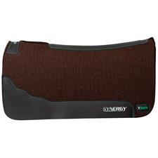 TK36007-5063-345 Saddle Pad Synergy Steam Pressed 31" x 32" - Chocolate