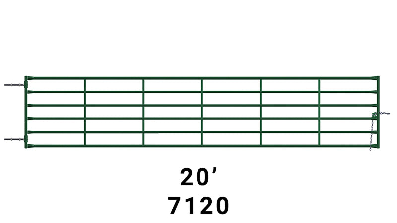 LE7120 Corral Gate 20'