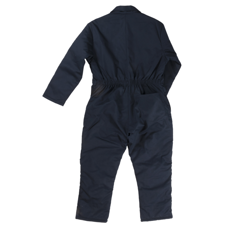 CL71211-M-Navy Coveralls Work King Twill Lined