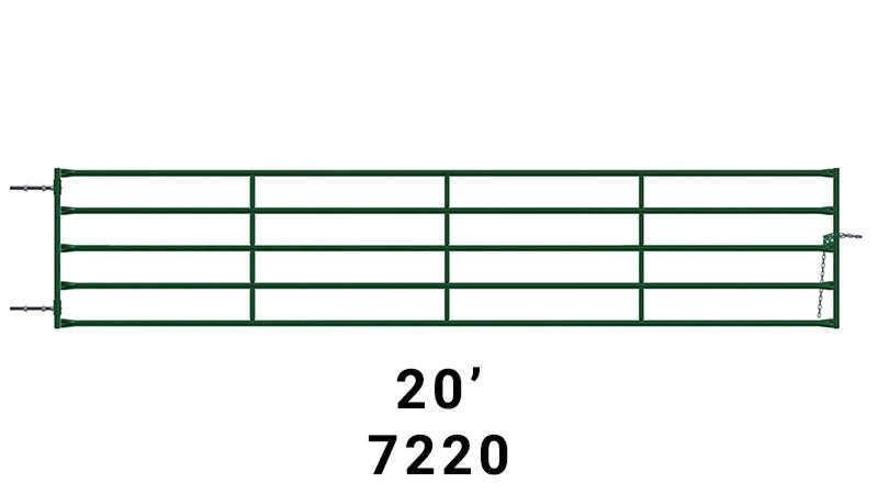 LE7220 Heavy Duty Gate 20' x 4'