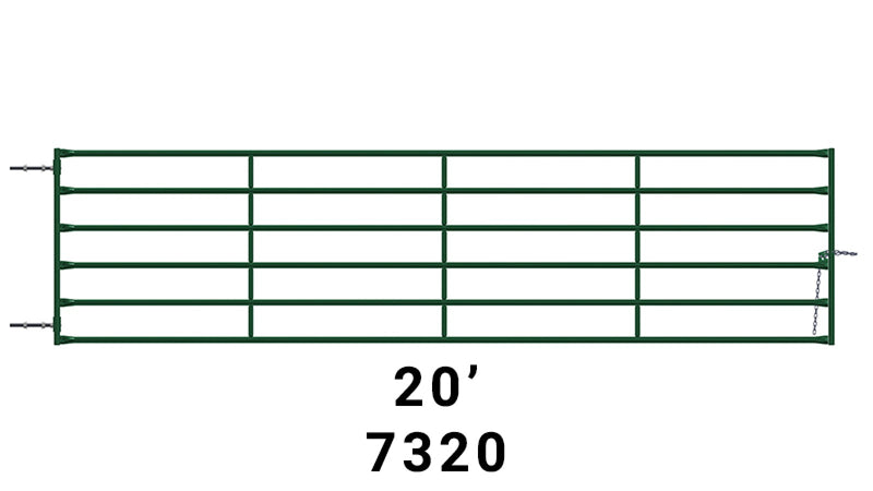 LE7320 Heavy Duty Gate 20' x 5'