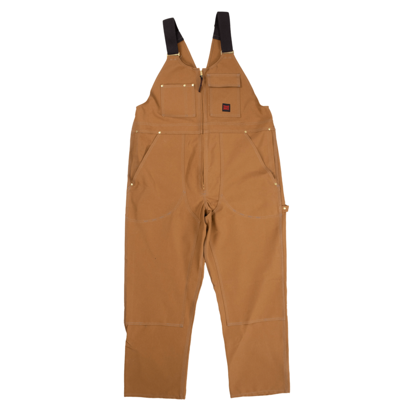 CL763716-M Tough Duck Bib Overall w/Zip Unlined