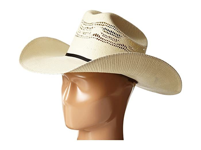 CLA73258-7 5/8 Cowboy Hat Ariat Straw Black Band