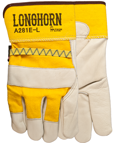 CLA281E-M Gloves-Watson Longhorn Leather M