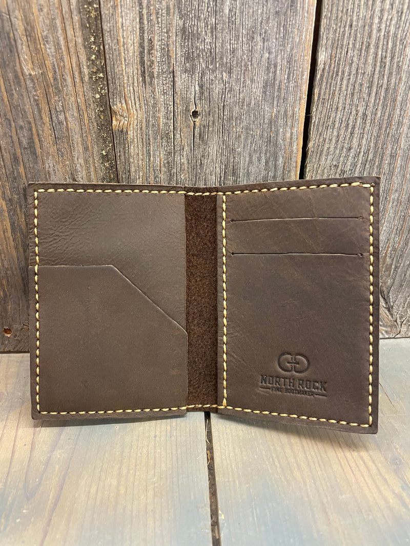 BGWALLET NORTH ROCK Leather Wallet