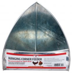 AC115-060 Poultry Feeder Hanging Corner Galv.