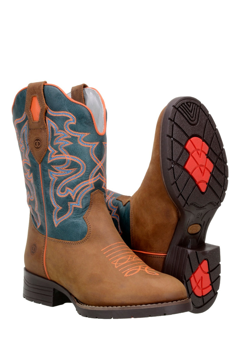 CL52101T NORTH ROCK Cowboy Boot- Round Toe