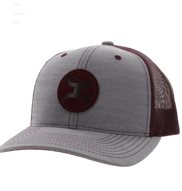CL2205T-OSFA-Grey/Brg Cap- Hooey "Blush"