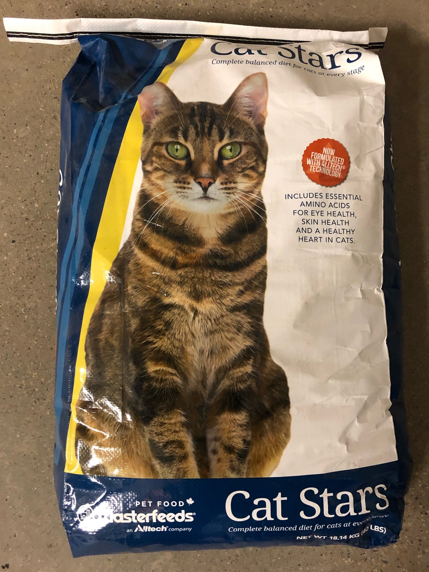 FSSTARS Cat Food Cat Stars 40lb bag Paradise Hill Ranch and Western Wear