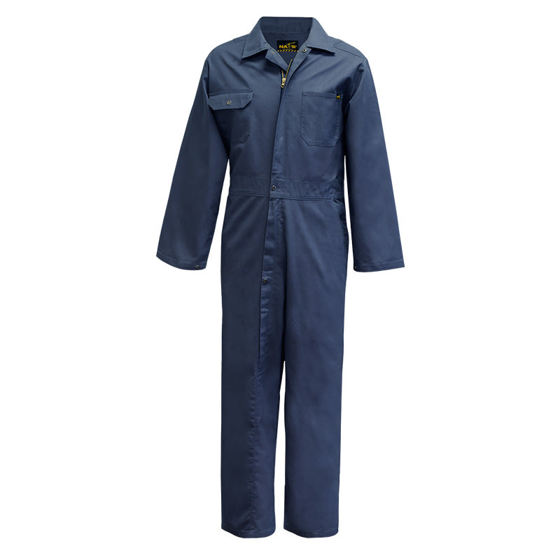 CLWK950-50-Navy Coverall Nat's Front Zip