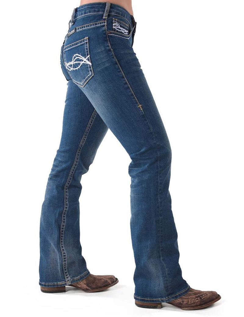 CLDFMIH0 Jeans Cowgirl Tuff "Don't Fence Me In "