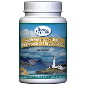 BG124103 Omega AlphaHigh Potency Fish Oil Caps