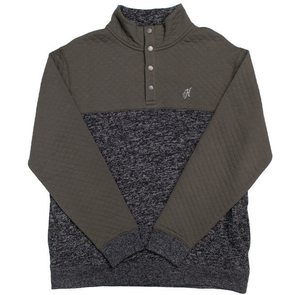 CLHH1195CH Mens "Stevie" Pullover w/ Quilted Chest