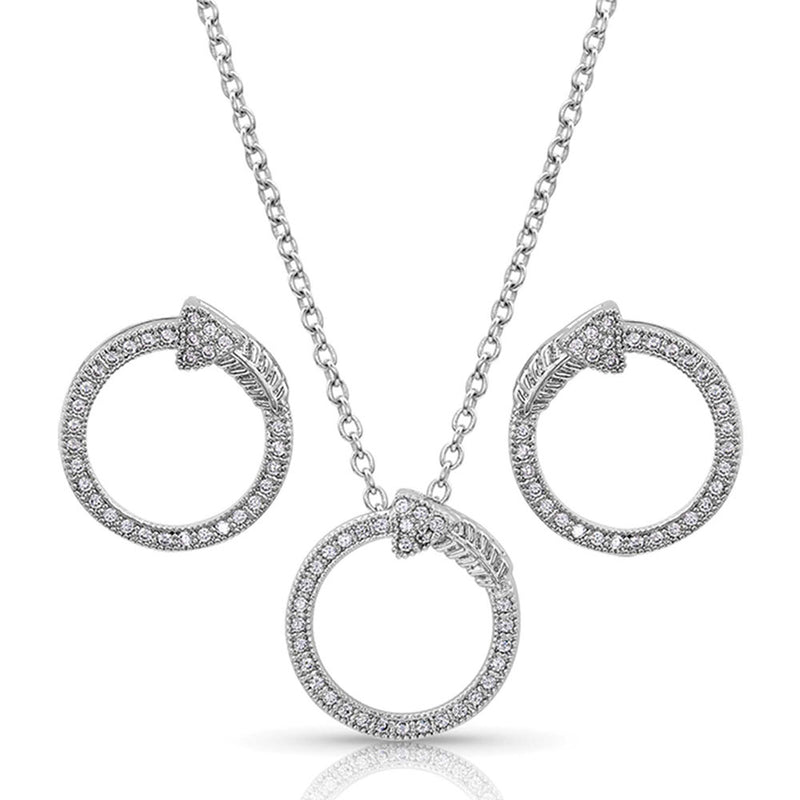 BGJS4381 Jewelry Set - Eternity Arrow