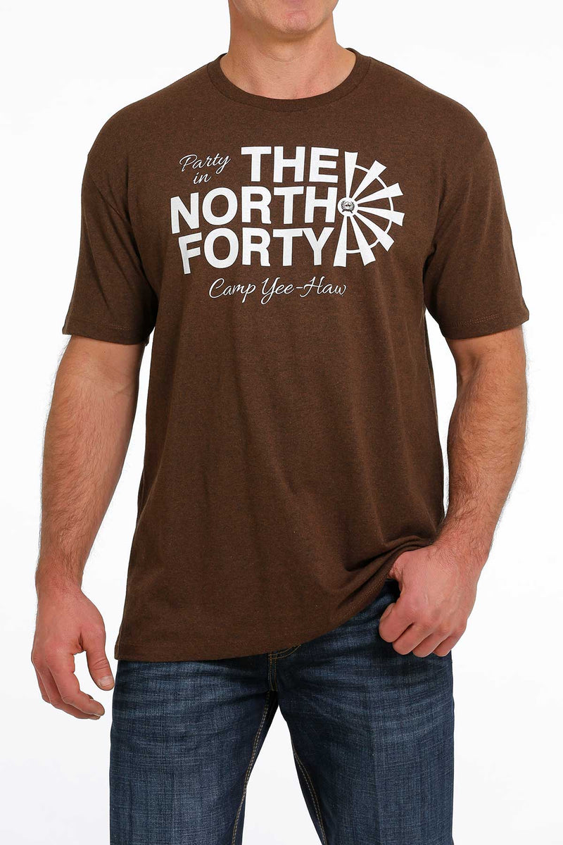 CLMTT1690540 Mens Cinch S/S Shirt - "Party In The North Forty"