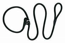 PS07-6105-4'--Black Dog Leash Slip Rope