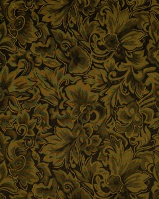 CLSCRFBAROQUE--Olive Scarf Silk Baroque - 34"