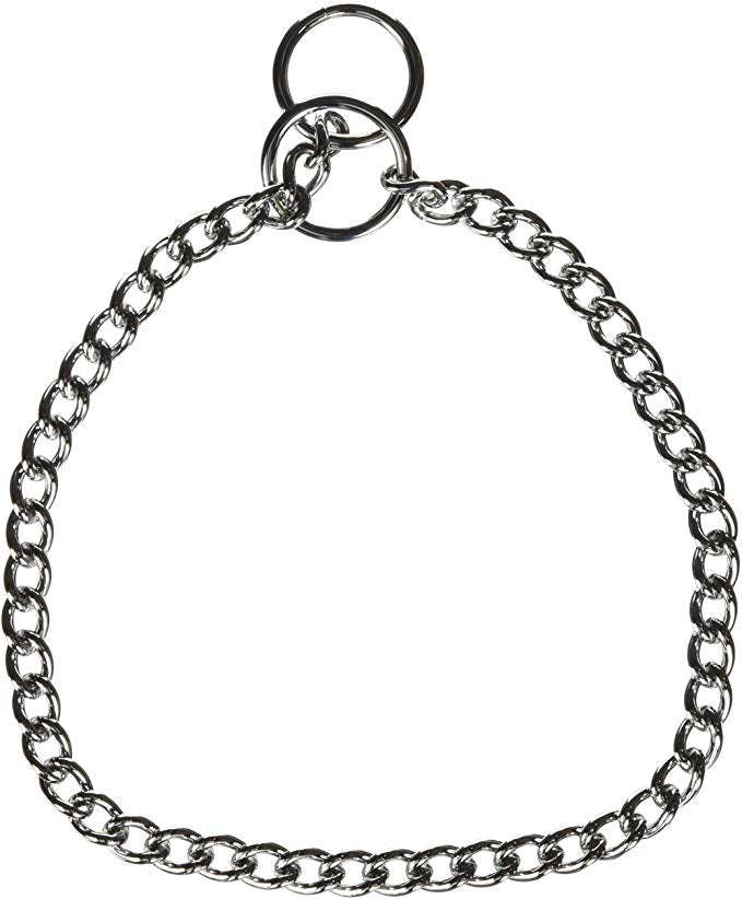 PSD367-82218 Dog Collar-Choke Chain Med. 18"
