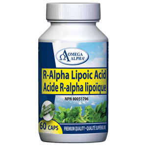BG130401 Omega Alpha R-Alpha-Lipoic Acid 60 cap