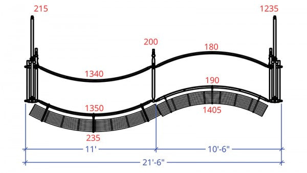 LE180 S-Alley - A Section - 66''h