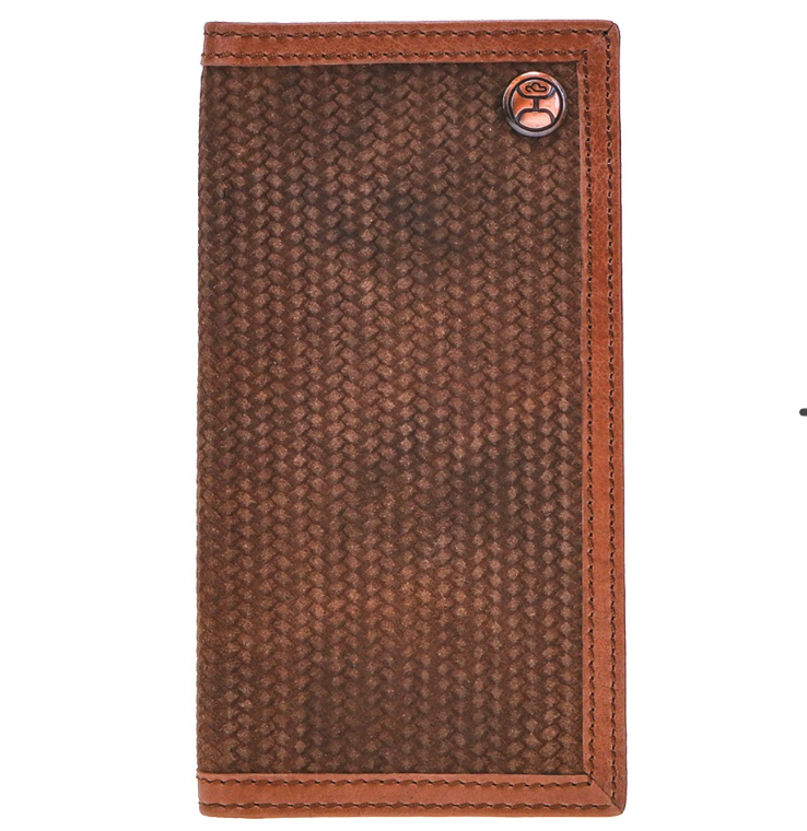 BGHW002--BR Rodeo Wallet - Hooey- "Hooey Classic Roughout"