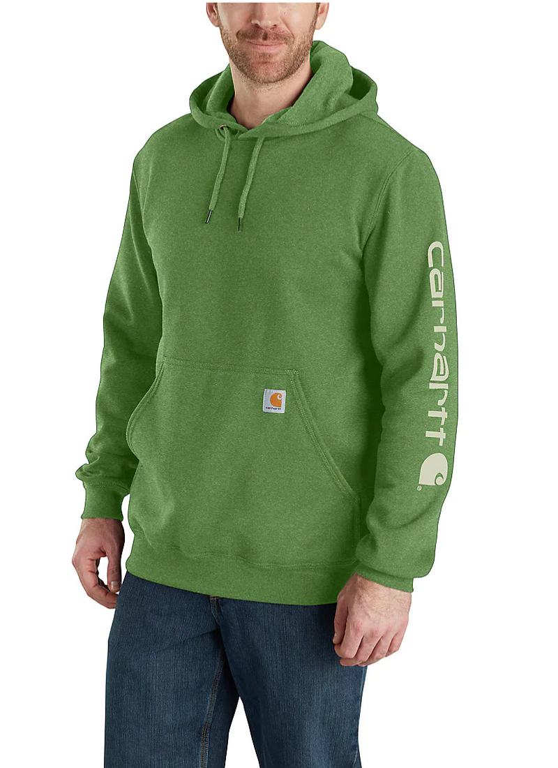 CLK288 Carhartt Hoodie Relaxed Fit Graphic/Sleeve