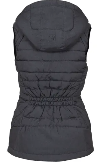 CLPF497 Ladies Vest w/Hood- Polyester Packable