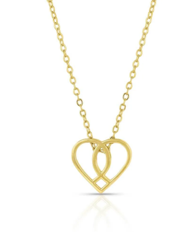 BGFFNC5062 Necklace- Connected Faith Heart