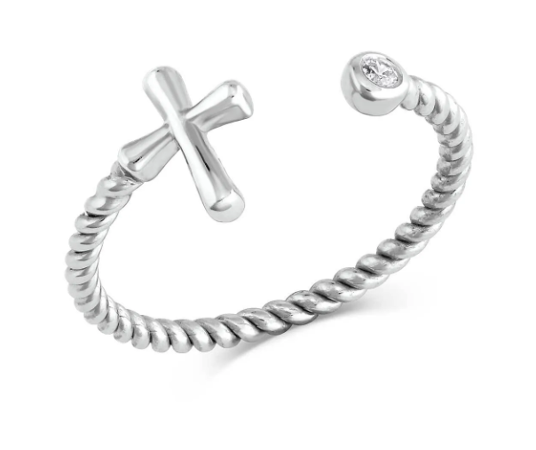 BGRG5259 Ring - Faith On Full - One Size