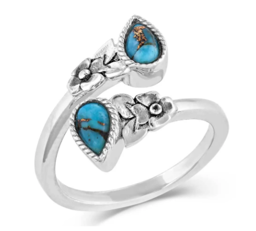 BGRG5193 Ring- Floral Ancestors Wrap - One Size