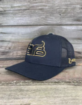CLCAP1-O/S-Blk/Gold Baredown Cap