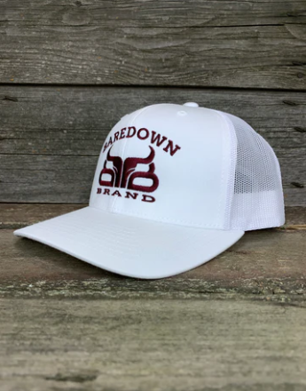 CLCAP1-O/S-Wht/Maro Baredown Cap