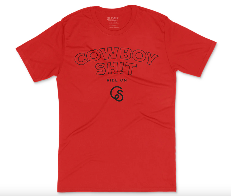 CLTEE-083 Unisex Cowboy Sh*t T-Shirt -Astray Red