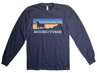 CLSUNSETRTLONGSLEEVE Dale Brisby - Long Sleeve T - Rodeo Time Sunset