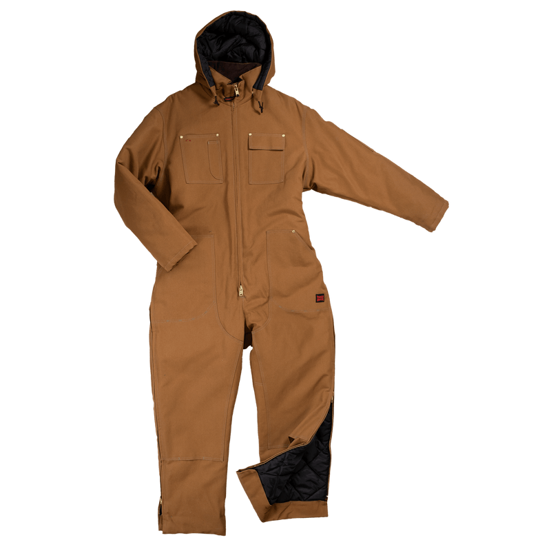 CLWC011-2XL-Brown Coveralls Insulated Tough Duck