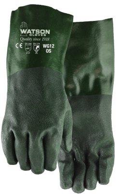 CLWG12-OS-Green Gloves Watson- Dura Dip 12"