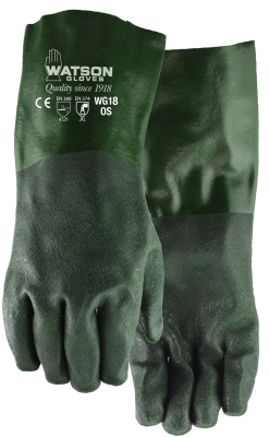CLWG18-OS-Green Gloves Watson- Dura Dip 18"