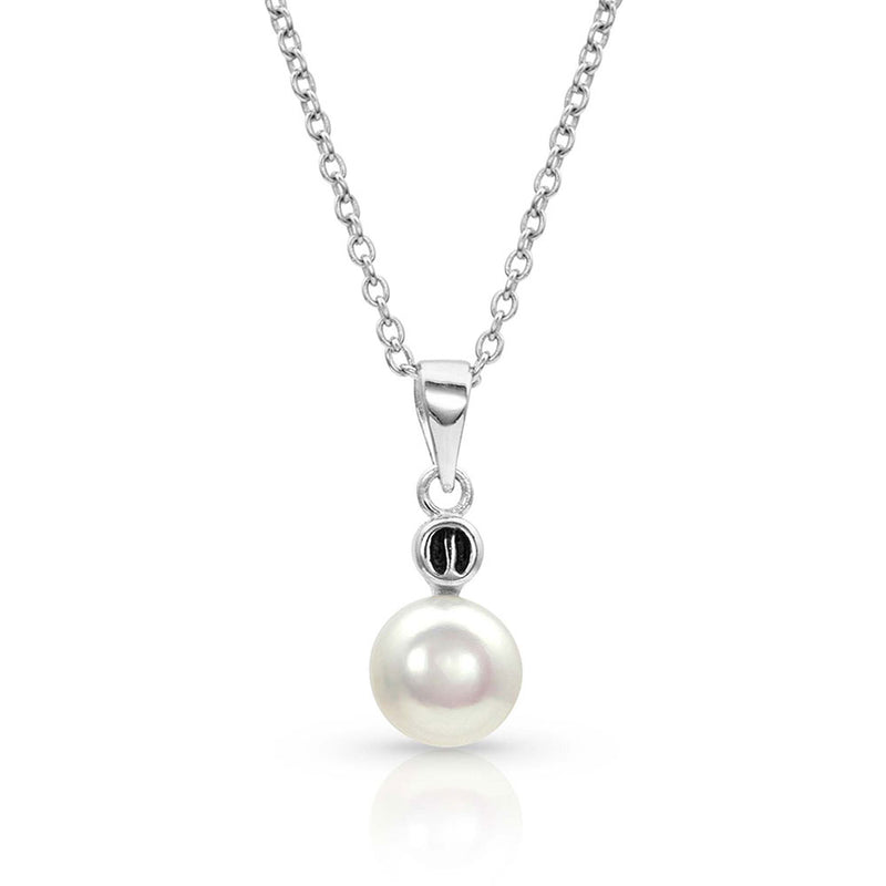 BGSLNC062 Montana Necklace Dew Drop Pearl
